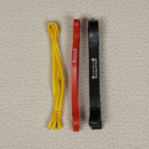 Lot of 3 Drapers Strength Heavy Duty Resistance Stretch Loop Bands #s 01-03